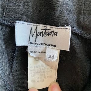 Vintage Claude Montana Paris Skirt